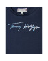 Tommy Hilfiger Тишърт Script Print KG0KG06301 D Тъмносин Regular Fit - Pepit.bg