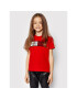 Tommy Hilfiger Тишърт Sequins Flag KG0KG06166 M Червен Regular Fit - Pepit.bg