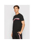 Tommy Hilfiger Тишърт Split Chest Stripe MW0MW18724 Черен Regular Fit - Pepit.bg