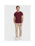 Tommy Hilfiger Тишърт Stretch MW0MW10800 Бордо Extra Slim Fit - Pepit.bg