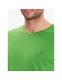 Tommy Hilfiger Тишърт Stretch MW0MW10800 Зелен Extra Slim Fit - Pepit.bg