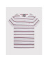 Tommy Hilfiger Тишърт Stripe KB0KB07356 D Бял Regular Fit - Pepit.bg