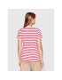 Tommy Hilfiger Тишърт Stripe WW0WW27725 Червен Slim Fit - Pepit.bg