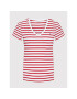 Tommy Hilfiger Тишърт Stripe WW0WW27725 Червен Slim Fit - Pepit.bg