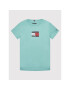 Tommy Hilfiger Тишърт Tape Graphic Tee KB0KB07282 M Зелен Regular Fit - Pepit.bg