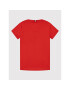 Tommy Hilfiger Тишърт Tape Tee KB0KB07357 M Червен Regular Fit - Pepit.bg