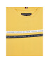 Tommy Hilfiger Тишърт Tape Tee KB0KB07357 M Жълт Regular Fit - Pepit.bg