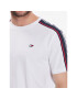 Tommy Hilfiger Тишърт Textured Tape MW0MW30448 Бял Regular Fit - Pepit.bg