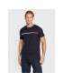 Tommy Hilfiger Тишърт Two Tone Chest Stripe MW0MW27912 Тъмносин Slim Fit - Pepit.bg