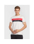 Tommy Hilfiger Тишърт Two Tone MW0MW28222 Бял Slim Fit - Pepit.bg