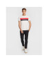 Tommy Hilfiger Тишърт Two Tone MW0MW28222 Бял Slim Fit - Pepit.bg