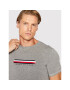 Tommy Hilfiger Тишърт UM0UM02348 Сив Regular Fit - Pepit.bg