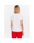 Tommy Hilfiger Тишърт UW0UW04525 Бял Relaxed Fit - Pepit.bg