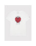 Tommy Hilfiger Тишърт Valentines Day KS0KS00259 Бял Regular Fit - Pepit.bg