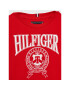 Tommy Hilfiger Тишърт Varsity KB0KB08038 D Червен Regular Fit - Pepit.bg