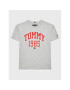 Tommy Hilfiger Тишърт Varsity KB0KB08206 D Сив Regular Fit - Pepit.bg