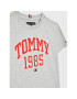 Tommy Hilfiger Тишърт Varsity KB0KB08206 D Сив Regular Fit - Pepit.bg