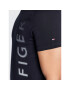 Tommy Hilfiger Тишърт Vertical Gradient MW0MW29668 Тъмносин Slim Fit - Pepit.bg