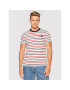 Tommy Hilfiger Тишърт Wavy Flag Stripe Tee MW0MW18736 Бял Regular Fit - Pepit.bg