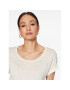 Tommy Hilfiger Тишърт WW0WW37878 Екрю Regular Fit - Pepit.bg