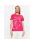 Tommy Hilfiger Тишърт WW0WW40051 Розов Regular Fit - Pepit.bg