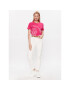 Tommy Hilfiger Тишърт WW0WW40051 Розов Regular Fit - Pepit.bg