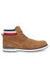 Tommy Hilfiger Туристически oбувки Core Hilfiger Suede Boot FM0FM04800 Кафяв - Pepit.bg