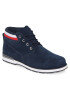 Tommy Hilfiger Туристически oбувки Core Hilfiger Suede Boot FM0FM04800 Син - Pepit.bg