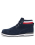 Tommy Hilfiger Туристически oбувки Core Hilfiger Suede Boot FM0FM04800 Син - Pepit.bg