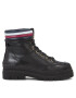 Tommy Hilfiger Туристически oбувки Corporate Feminine Outdoor Boot FW0FW07501 Черен - Pepit.bg