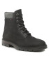 Tommy Hilfiger Туристически oбувки Hilfiger Padded Nubuck Boot FM0FM04205 Черен - Pepit.bg