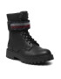 Tommy Hilfiger Туристически oбувки Lace-Up Bootie T3A5-31196-1222 M Черен - Pepit.bg