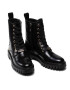 Tommy Hilfiger Туристически oбувки Polished Leather Lace Up Boot FW0FW06008 Черен - Pepit.bg