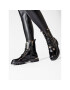 Tommy Hilfiger Туристически oбувки Polished Leather Lace Up Boot FW0FW06008 Черен - Pepit.bg