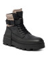 Tommy Hilfiger Туристически oбувки Th Elevated Chunky Lth Bkle Boot FM0FM04909 Черен - Pepit.bg