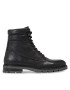 Tommy Hilfiger Туристически oбувки Warm Padded Hilfiger Lth Boot FM0FM04802 Черен - Pepit.bg