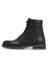 Tommy Hilfiger Туристически oбувки Warm Padded Hilfiger Lth Boot FM0FM04802 Черен - Pepit.bg