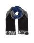 Tommy Hilfiger Зимен шал Th Evening Fluffy Scarf AW0AW15354 Черен - Pepit.bg