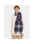 Tommy Hilfiger Зимен шал Th Monogram Tartan Scarf AM0AM11984 Син - Pepit.bg