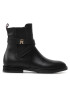 Tommy Hilfiger Зимни обувки Chelsea Boot T4A5-32421-0036 Черен - Pepit.bg