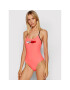 Tommy Jeans Бански костюм Cheeky One-Piece UW0UW02945 Розов - Pepit.bg