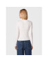 Tommy Jeans Блуза Baby Serif Linear DW0DW14363 Бял Regular Fit - Pepit.bg