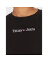 Tommy Jeans Блуза Baby Serif Linear DW0DW14363 Черен Regular Fit - Pepit.bg