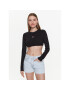 Tommy Jeans Блуза Badge DW0DW15306 Черен Regular Fit - Pepit.bg