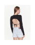 Tommy Jeans Блуза Badge DW0DW15306 Черен Regular Fit - Pepit.bg