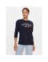 Tommy Jeans Блуза DW0DW16168 Тъмносин Oversize - Pepit.bg