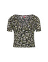 Tommy Jeans Блуза Floral Print DW0DW09761 Черен Regular Fit - Pepit.bg