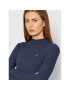 Tommy Jeans Блуза Rib Mock Neck DW0DW12014 Тъмносин Slim Fit - Pepit.bg