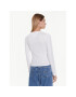Tommy Jeans Блуза Serif Linear DW0DW14363 Бял Regular Fit - Pepit.bg