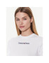 Tommy Jeans Блуза Serif Linear DW0DW14363 Бял Regular Fit - Pepit.bg